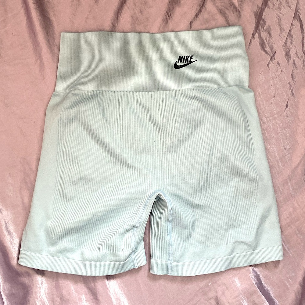 Baby Blue Nike Biker Shorts